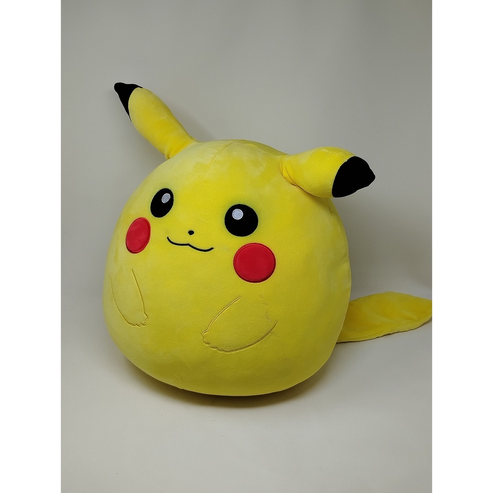 Squishmallows Pikachu Plush Toy 14" Polyester Stuffed Animal Kawaii Collectible
